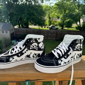 Vans Sk8-hi Skulls Reissue Hi Top Sneakers